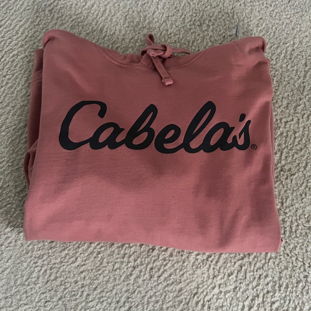 Cabela's Dusty Rose Sweatshirt